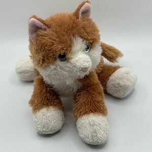 Aurora World Plush Mini Flopsie Sunshine Tabby the Cat 8” Kitten Stuffed Animal